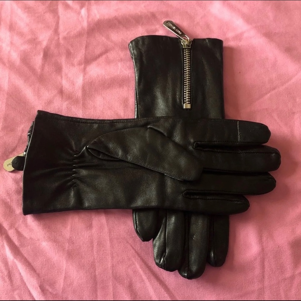 Michael Kors leather gloves